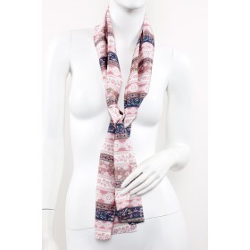 Fashion Silky Scarf Long 06 145x15cm